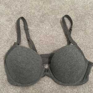 Heather Grey aerie bra